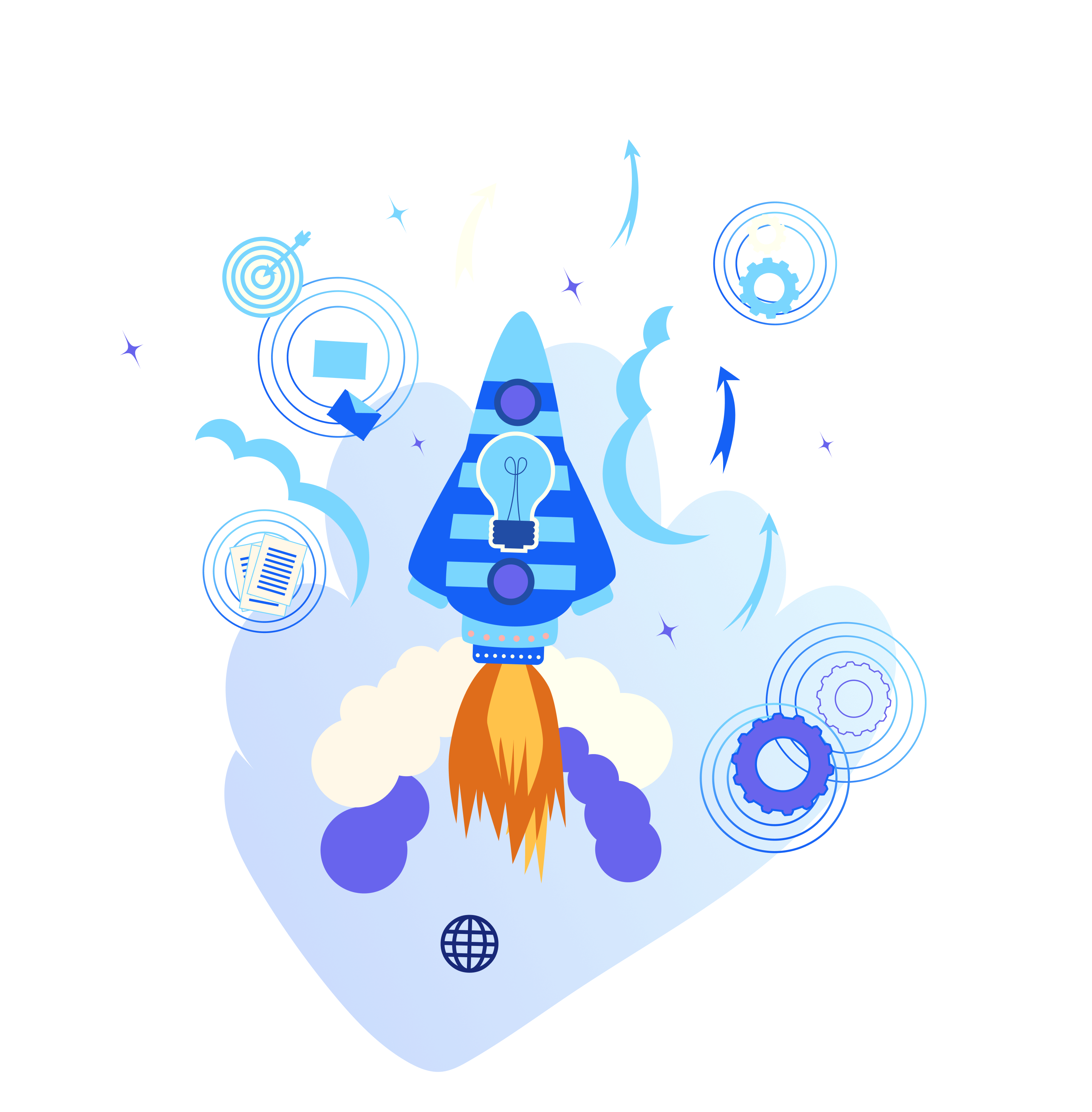 Program Highlights Rocket