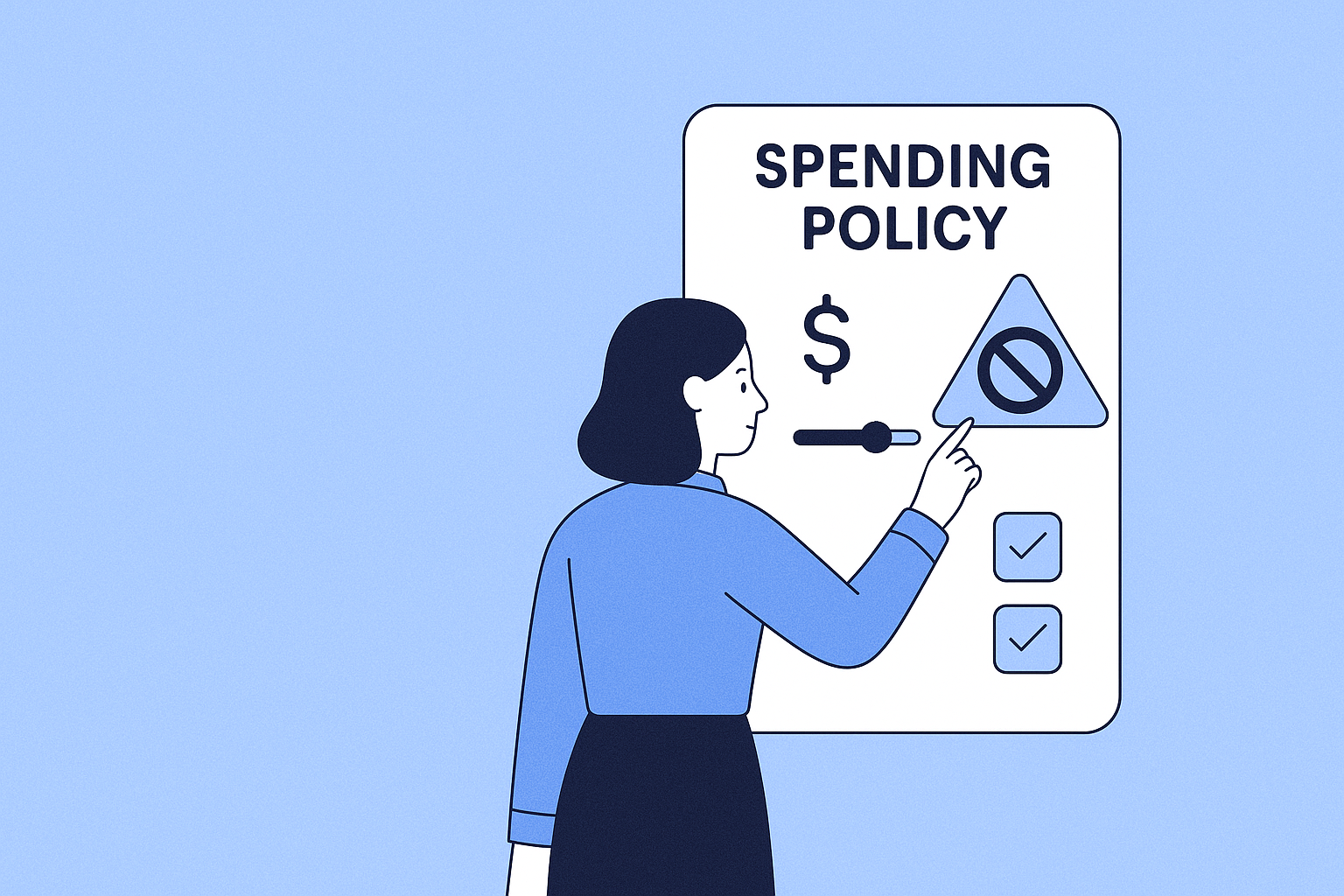 real time expense dashboard screen